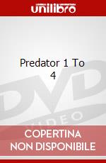 Predator 1 To 4 dvd