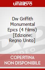 Dw Griffith Monumental Epics (4 Films) [Edizione: Regno Unito] film in dvd