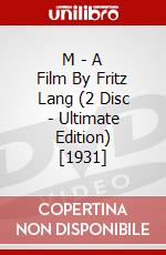 M - A Film By Fritz Lang (2 Disc - Ultimate Edition) [1931] [Edizione: Regno Unito] dvd