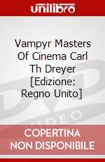 Vampyr Masters Of Cinema Carl Th Dreyer [Edizione: Regno Unito] film in dvd