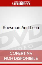 Boesman And Lena dvd