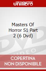 Masters Of Horror S1 Part 2 (6 Dvd) dvd