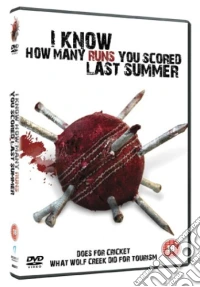 I Know How Many Runs You Scored Last Summer dvd