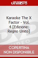 Karaoke The X Factor - Vol. 4 [Edizione: Regno Unito] dvd