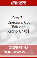 Saw 3 - Director's Cut dvd