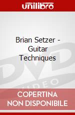 Brian Setzer - Guitar Techniques dvd