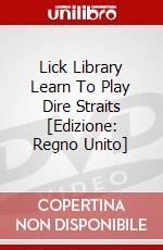 Lick Library Learn To Play Dire Straits [Edizione: Regno Unito] dvd