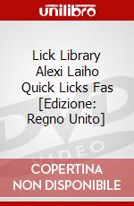 Lick Library Alexi Laiho Quick Licks Fas [Edizione: Regno Unito] dvd