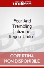 Fear And Trembling [Edizione: Regno Unito] dvd