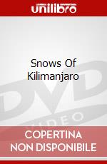 Snows Of Kilimanjaro dvd