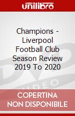 Champions - Liverpool Football Club Season Review 2019 To 2020 dvd