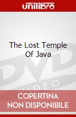 The Lost Temple Of Java dvd