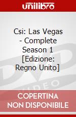 Csi: Las Vegas - Complete Season 1 [Edizione: Regno Unito] dvd