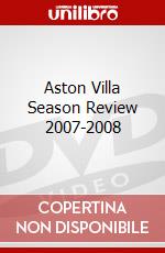 Aston Villa Season Review 2007-2008 dvd