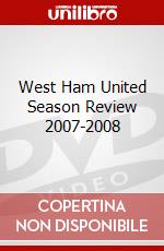 West Ham United Season Review 2007-2008 dvd