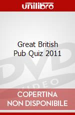 Great British Pub Quiz 2011 dvd