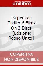 Superstar Thriller 6 Films On 3 Discs [Edizione: Regno Unito] dvd
