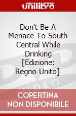 Don't Be A Menace To South Central While Drinking dvd