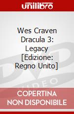 Wes Craven Dracula 3: Legacy [Edizione: Regno Unito] dvd