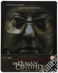 (Blu-Ray Disk) Human Centipede 1 2 The Special Editionmonster Picturessteelbook (4 Blu-Ray) [Edizione: Regno Unito] brd