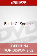Battle Of Somme dvd