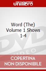 Word (The) Volume 1 Shows 1-4 dvd