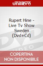 Rupert Hine - Live Tv Show Sweden (Dvd+Cd) dvd
