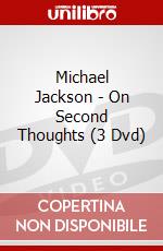 Michael Jackson - On Second Thoughts (3 Dvd) dvd