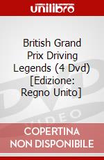 British Grand Prix Driving Legends (4 Dvd) [Edizione: Regno Unito] dvd