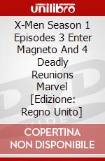 X-Men Season 1 Episodes 3 Enter Magneto And 4 Deadly Reunions Marvel [Edizione: Regno Unito] dvd