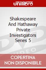 Shakespeare And Hathaway Private Investigators Series 5 dvd
