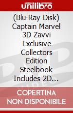 (Blu-Ray Disk) Captain Marvel 3D Zavvi Exclusive Collectors Edition Steelbook Includes 2D [Edizione: Regno Unito] brd
