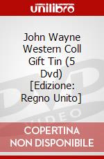 John Wayne Western Coll Gift Tin (5 Dvd) [Edizione: Regno Unito] dvd