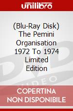 (Blu-Ray Disk) The Pemini Organisation 1972 To 1974 Limited Edition brd