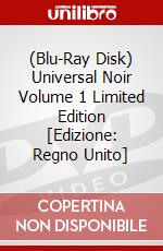 (Blu-Ray Disk) Universal Noir Volume 1 Limited Edition [Edizione: Regno Unito] brd