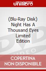 (Blu-Ray Disk) Night Has A Thousand Eyes Limited Edition brd