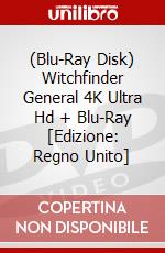 (Blu-Ray Disk) Witchfinder General 4K Ultra Hd + Blu-Ray [Edizione: Regno Unito] brd