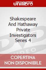 Shakespeare And Hathaway Private Investigators Series 4 dvd