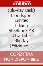 (Blu-Ray Disk) Bloodsport Limited Edition Steelbook 4K Ultra Hd + Blu-Ray [Edizione: Regno Unito] brd