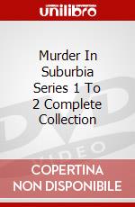 Murder In Suburbia Series 1 To 2 Complete Collection dvd