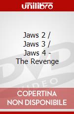 Jaws 2 / Jaws 3 / Jaws 4 - The Revenge dvd