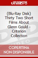 (Blu-Ray Disk) Thirty Two Short Films About Glenn Gould - Criterion Collection brd