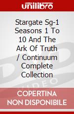 Stargate Sg-1 Seasons 1 To 10 And The Ark Of Truth / Continuum Complete Collection dvd