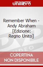Remember When - Andy Abraham [Edizione: Regno Unito] dvd