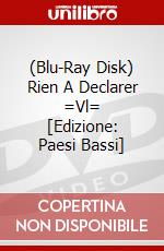 (Blu-Ray Disk) Rien A Declarer =Vl= [Edizione: Paesi Bassi] brd