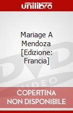 Mariage A Mendoza [Edizione: Francia] dvd