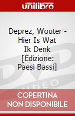 Deprez, Wouter - Hier Is Wat Ik Denk [Edizione: Paesi Bassi] dvd