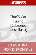 That'S Car Tuning [Edizione: Paesi Bassi] dvd