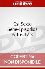 Csi-Sexta Serie-Episodios 6.1-6.12-3 dvd