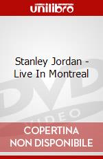 Stanley Jordan - Live In Montreal dvd